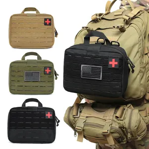 Anthrive venta al por mayor al aire libre EDC Molle bolsa botiquín de primeros auxilios bolsas Rip-Away IFAK utilidad médica Trauma bolsa táctica botiquín de primeros auxilios