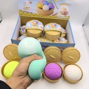 Jouet Squishy Pâtons Pailletés Boîte Mystère Douce Kawaii Taba Squishy Jouets Anti-Stress Sensoriels pour Enfants - Product Image 1