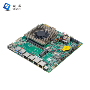 4 LAN Intel i5 7267u Mini ITX 2 COM DDR4 HD VGA LVDS EDP Win10 Linux 8 USB Máy tầm nhìn tường lửa máy chủ công nghiệp Bo mạch chủ - Product Image 2