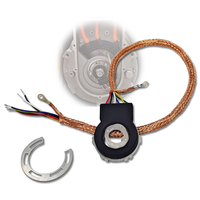 Encoder Rotatorio de Tipo Disco IP69 Robusto, Multivuelta/Univuelta, de Valor Absoluto de 16 Bits para Máquina Herramienta CNC, Decodificación AD2S1210