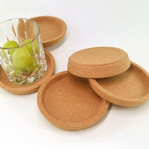 Sous-verre rond personnalisé en liège, tapis de table gravé au laser pour café, thé et articles de bar - Product Image 3