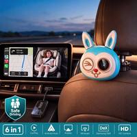 Adaptador Inalámbrico CarPlay, Monitor para Bebés 6 en 1, Dongle CarPlay, Dispositivo de Duplicación de Pantalla Samsung Dex, Android Auto, 1 Año de Garantía, Universal