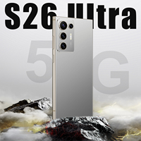 Smartphone S26Ultra 5G Dual SIM, 16GB+1TB, LTE, Deca Core, Cámara de 108MP, Pantalla OLED de 120Hz, Versión Global