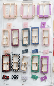 ベルトとバッグ用の耐久性のあるデザインのスライドバックル25-50mmハイブリッド樹脂 & 金属コンポジットスライディングカスタム形状 - Product Image 6