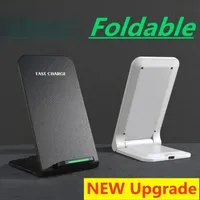 Support de chargeur sans fil 15W à charge rapide, design pliable, idéal pour un cadeau d'affaires