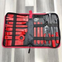 Kit de réparation de garniture de porte d'autoradio, Kit de démontage de garniture de voiture, boîte à outils de voiture, 18 pièces
