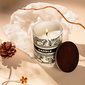Candele Aromaterapiche Artigianali in Cera di Soia, Personalizzabili per Fragranza e Colore, Naturali, a Lunga Durata, Non Tossiche, per Diwali - Product Image 1
