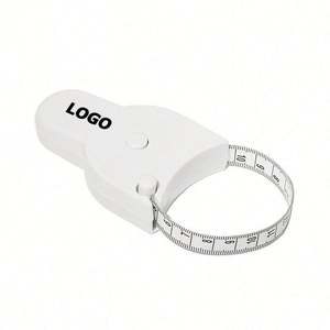 Cinta Métrica Retráctil para Cintura, Fitness y Costura, Cinta Métrica Automática Suave con Logotipo para Regalo Promocional - Product Image 1