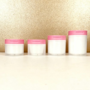 Tarro de Crema PP de Doble Capa con Tapa Abatible y Clip, Precio de Fábrica, 50g 100g 120g 150g 200g, Tarro Doble Capa Esmerilado para Ácido Salicílico y Algodón - Product Image 6
