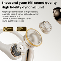 MINISO X81 Écouteurs et Casques TWS Sans Fil Haute Définition Affichage Numérique BT5.4 Suppression du Bruit ENC Design Tendance