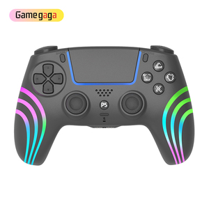 Manette de jeu sans fil HS-PS5230 avec double vibration, joystick lumineux RGB pour P5, accessoires de jeu PC - Product Image 1