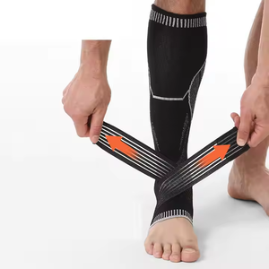 Вязаный спортивный Противоскользящий бандаж на голени - Product Image 2