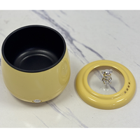 Mini cuiseur à riz multifonction 1,8 L avec bouton ours mignon, marmite électrique antiadhésive pour dortoir et usage domestique