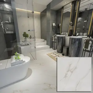 Высококачественная китайская гостиничная кухня, ванная комната, туалет, белая керамическая настенная и напольная плитка