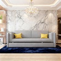 Canapé-lit convertible de type lift, structure métallique robuste, multifonctionnel, double couche, canapé modulaire pour villa, salon, chambre