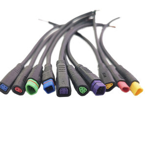 Кабель-разъем M8 для электровелосипедов, специальной формы, 2-контактный на 6-контактный, водонепроницаемый, штекер-гнездо - Product Image 1