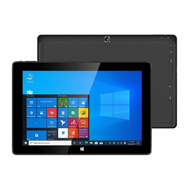 10.1 Inch Intel N4120 12GB RAM 128GB/256GB/512GB HD-MI Dual Band Wifi 2-in-1 Windows 11 Tablet PC with Keyboard