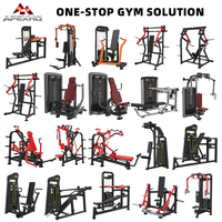 APEXHQ Machine de musculation commerciale à charge libre en acier pour la sécurité, équipement de gym pour centre de fitness, bras et poitrine