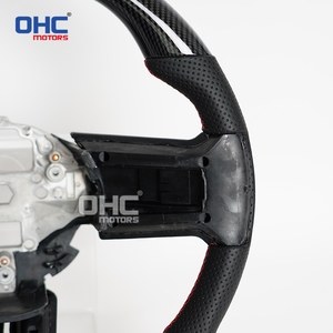 Volante de Fibra de Carbono con Hidroinmersión para <span class=keywords><strong>Ford</strong></span> <span class=keywords><strong>Mustang</strong></span> Volante 2010-2014 V6/<span class=keywords><strong>GT</strong></span>/<span class=keywords><strong>Shelby</strong></span> GT500 en Almacén de EE. UU. - Product Image 3