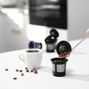 4 tasses GoodCups noires réutilisables pour cafetière Keurig, filtres rechargeables sans BPA pour modèles 1.0/2.0 - Product Image 6