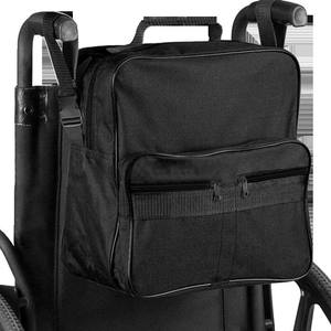 Accesorio de Viaje Unisex, mochila de Material Oxford impermeable y USB, bolsa para silla de ruedas con correa de cremallera, asa trasera blanda - Product Image 5