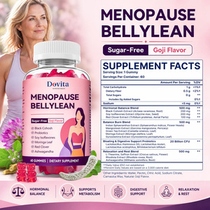 Custom Branding OEM <b>Menopause</b> Hormone Balance Gummies Fast Acting Mood Sleep Support Vaginal Dryness Relief 60 Gummies - Product Image 2