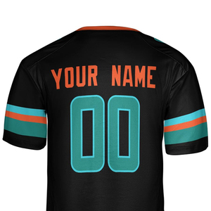 เสื้อฟุตบอลอเมริกันคุณภาพพรีเมียมสั่งทำพิเศษ ผ้าโพลีเอสเตอร์ 100% แห้งเร็ว ระบายอากาศได้ดี สวมใส่สบาย - Product Image 4