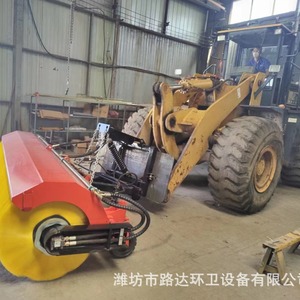 Road <b>Sweeper</b> Diesel <b>Powered</b> High Capacity Construction Site Cleaning Machine - Product Image 4