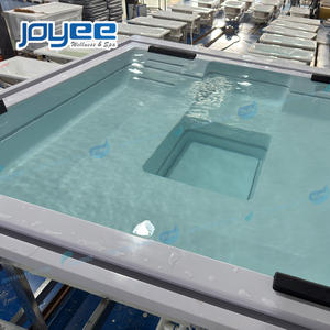 JOYEE Bain à remous extérieur <span class=keywords><strong>Spa</strong></span> à remous Intelligent Balboa System <span class=keywords><strong>Hydro</strong></span> Massage Jacuzzis pour villa moderne Matériau Gelgoat - Product Image 6