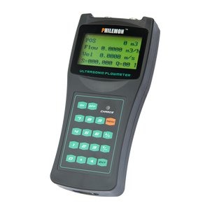 PHIELMON HT-1010 Handheld Battery Clamp-On <b>Flow</b> <b>Meter</b> Stainless Steel +/-1% Accuracy for Liquid/Oil/<b>Water</b> OEM - Product Image 4