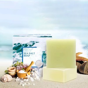 Savon de Bain en Gros à Composition Naturelle de Sel Marin, Doux et Hydratant, Savon <span class=keywords><strong>Bombe</strong></span> de Bain Moussant Dissolvant pour Soins Quotidiens de la Peau - Product Image 3