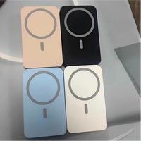 Banco de Energía Magnético de Carga Rápida de 10000mAh, 22.5W PD Inalámbrico, Cables Dobles Integrados, 5 Colores, Logotipo Personalizado, Caja Neutral, Venta al Por Mayor