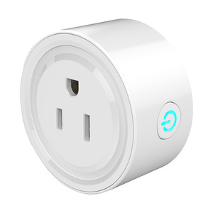 Smart Wifi Socket Us <b>Plug</b> 10A 16A With Power Metering <b>Remote</b> Voice Control Tuya Smart Life Home Automation - Product Image 1