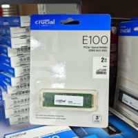 قرص صلب داخلي Crucial E100 SSD M.2 NVMe PCIe Gen4، سرعة تصل إلى 4,700 ميجابايت/ثانية، متوافق مع أجهزة الكمبيوتر المحمولة والمكتبية