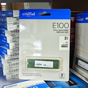 SSD interne Crucial E100 M.2 NVMe PCIe Gen4, jusqu'à 4 700 Mo/s, compatible ordinateur portable et ordinateur de bureau - Product Image 3