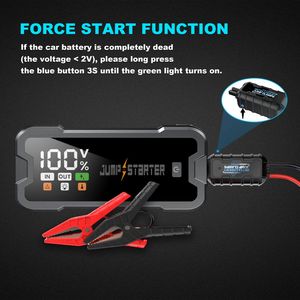 Démarreur de batterie 4000A avec logo personnalisé, vente en gros, booster de batterie 12V 24000mAh avec étui EVA de luxe, cadeau d'usine OEM pour les vendeurs mondiaux - Product Image 1