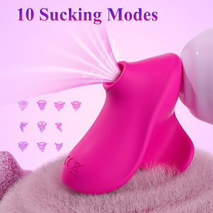 Dispositivo di stimolazione clitoridea femminile con controllo tramite app, 10 modalità di aspirazione per la stimolazione clitoridea, sex toy per coppie - Product Image 2