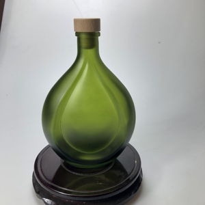 <span class=keywords><strong>Bottiglia</strong></span> di <span class=keywords><strong>Vetro</strong></span> Personalizzabile da 500ml per Succo di Frutta e Bevande in <span class=keywords><strong>Vetro</strong></span> Verde Trasparente per <span class=keywords><strong>Acqua</strong></span> Miele e Olio d'Oliva - Product Image 5