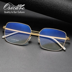 Gafas de Sol de Lujo <span class=keywords><strong>Velma</strong></span>, Montura Óptica de Doble Puente, Diseño de Alta Calidad, Estilo Y2K Vintage, Gafas Ópticas para Miopía para Hombre - Product Image 2