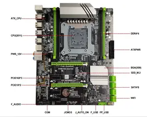 X99 LGA2011V3 Motherboard With DDR4 Support 6th 7th 8th 9th CPU