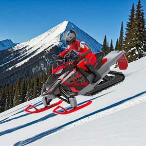 POCO DIVO-Motoneige RC 19 pouces, double piste, ski, snowboard, tout-terrain, traîneau à moteur, sport, moto, véhicule <span class=keywords><strong>de</strong></span> Switchback - Product Image 3