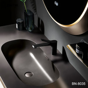 ตู้ห้องน้ำ BNITM ฟอซาน ดีไซน์สวยงาม กันน้ำ รุ่นสแตนเลส พร้อมอ่างล้างหน้า กระจก และไฟ - Product Image 4