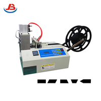 Machine de découpe automatique à couteau chaud Jianbo JB-R160XZ pour sangles en nylon, rubans, bandes et tissus de différentes formes