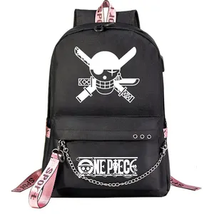 विभिन्न शैलियों बड़े क्षमता किशोरों यात्रा बैग श्रृंखला Luffy ऐस जोरो स्कूल बैग मोबाइल फोनों के बैग बैग एक pieced