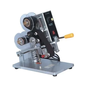 [JT-DY8] máquina manual de codificação do rolo da fita da cor quente da máquina de codificação do rolo da fita da cor quente expiry data de estampagem máquina de impressão