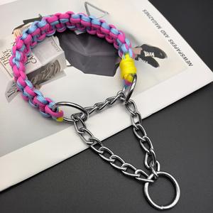 Collar para Perro Estilo INS con Bloques de Color para Razas Pequeñas y Medianas de 25-35 cm, Collar para Golden Retrievers y Labradores - Product Image 4