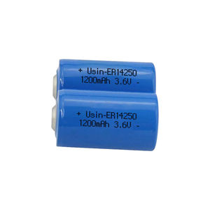Batería de Fábrica de Grado Industrial de 800mAh 3.6V ER14250m No Recargable, Paquete de Baterías LISOCL2 de 6000 Ciclos para Medidores de Energía, Vehículos Eléctricos y Sistemas Solares - Product Image 2