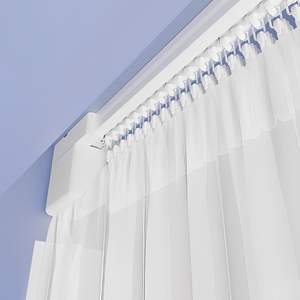 Kit de Commande de Rideaux Intelligents KBR N99 3m WiFi Bluetooth <span class=keywords><strong>HomeKit</strong></span> avec Commande Vocale, Rail en Aluminium et Accessoires pour Rideaux - Product Image 1