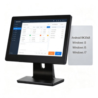 Недорогая POS-система от производителя: 15,6-дюймовый LED сенсорный экран, кассовый аппарат I3/I5 для ресторанов