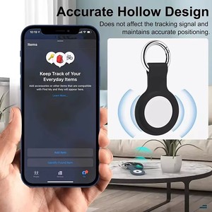 <span class=keywords><strong>Precio</strong></span> de fábrica OEM logotipo personalizado 100 Uds MOQ Fundas protectoras de silicona para Airtags perro airtags pu airtags - Product Image 2